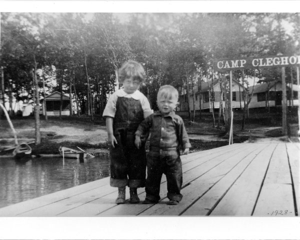 The Camp Cleghorn dock on Columbia Lake