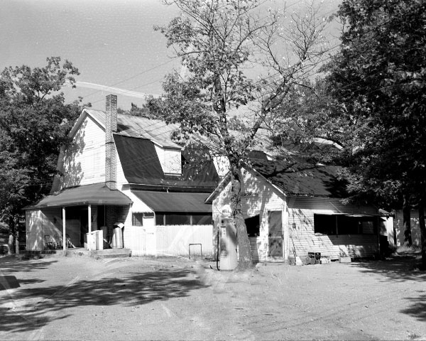 The old Camp Cleghorn store and dormitory